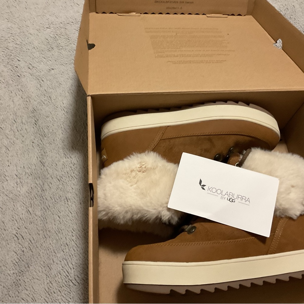 Kookaburra waterproof winter lace up boots